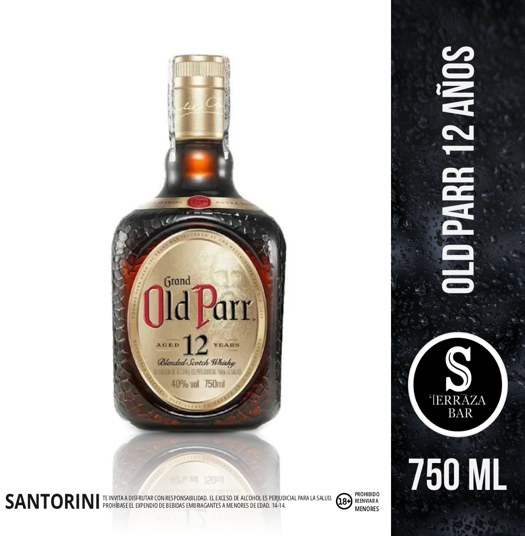 Old parr 12 anos - 750 ML