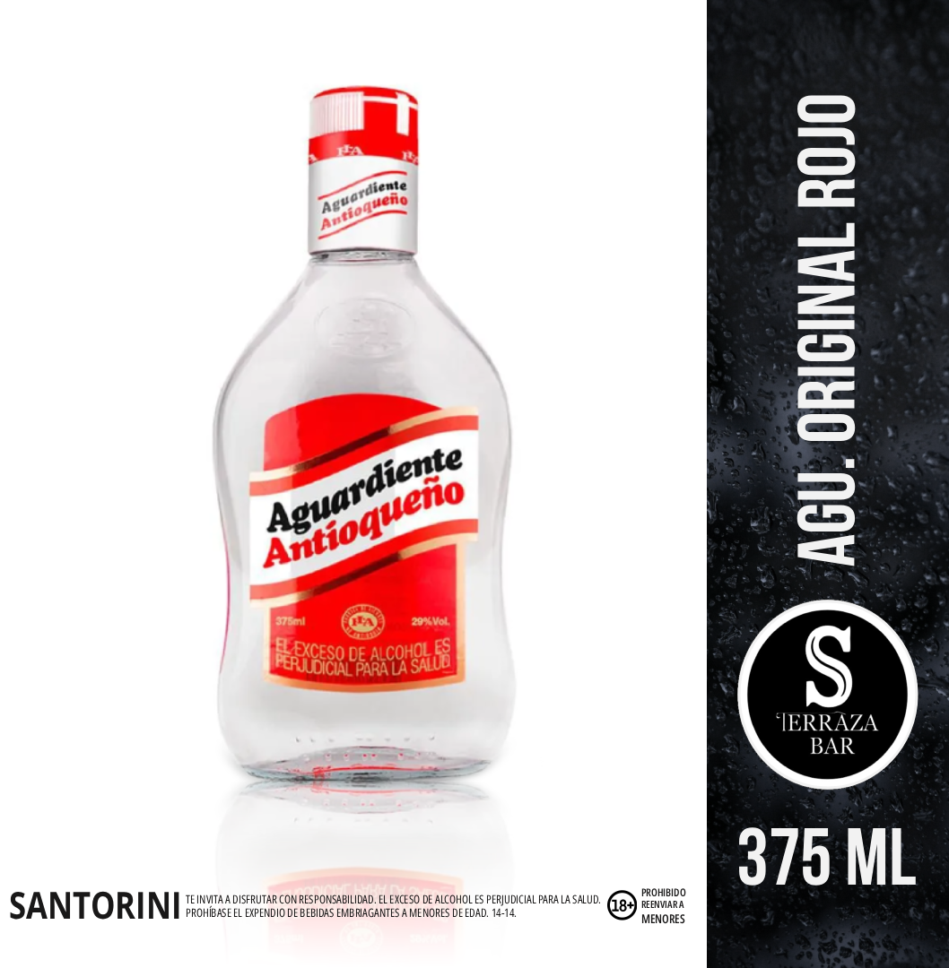 Aguardiente antioqueno - 375 ML