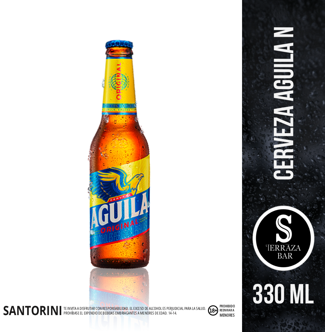 Cerveza aguila negra - 330 ML