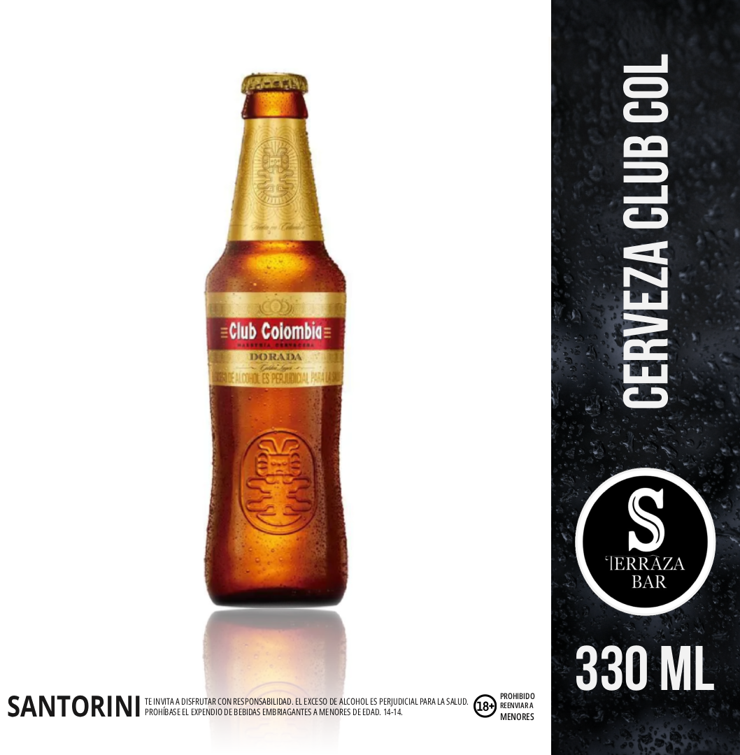 Cerveza club colombia - 330 ML