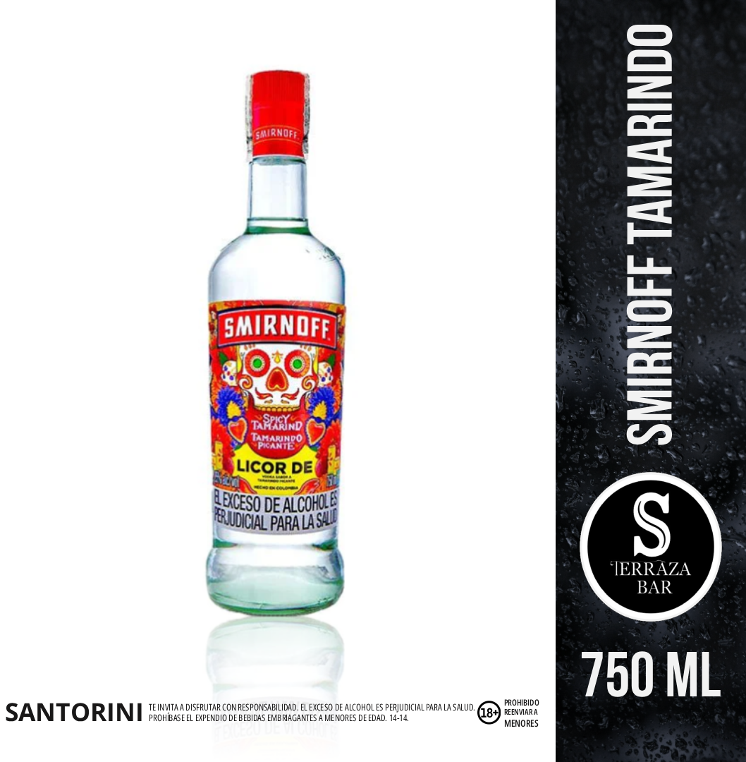Smirnoff tamarindo - 750 ML
